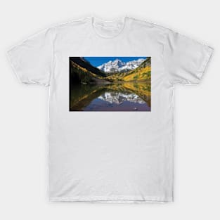 Maroon Lake Maroon Bells Maroon Creek Valley T-Shirt